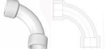 CURVED ELBOW (Female)