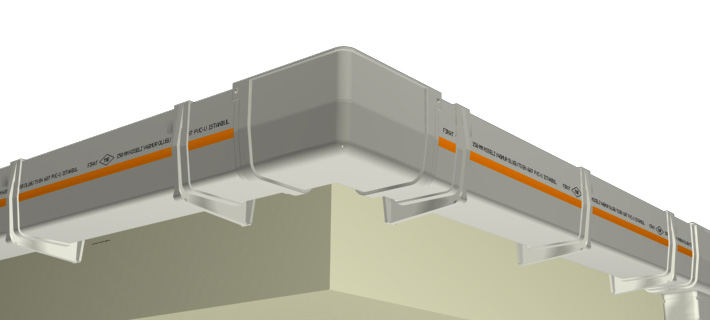 Cornered Rain Gutter and Fittings General Information Cornered Rain Gutter and Fittings General Information